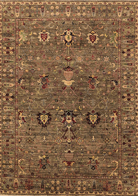 Oriental Brown Industrial Rug, urb2303brn