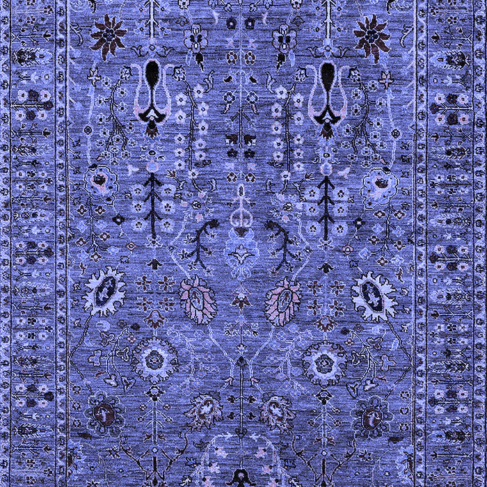 Oriental Blue Industrial Rug, urb2304blu