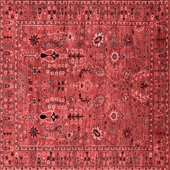 Oriental Red Industrial Rug, urb2304red