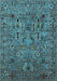 Oriental Light Blue Industrial Rug, urb2304lblu