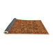 Sideview of Oriental Orange Industrial Rug, urb2304org