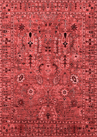 Oriental Red Industrial Rug, urb2304red