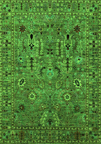 Oriental Green Industrial Rug, urb2304grn