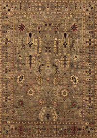 Oriental Brown Industrial Rug, urb2304brn