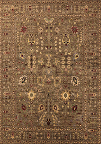 Oriental Brown Industrial Rug, urb2305brn