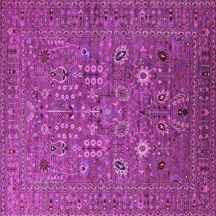 Square Oriental Pink Industrial Rug, urb2305pnk
