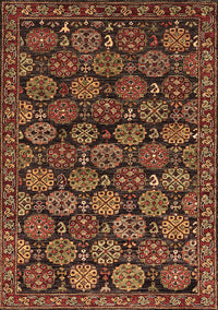 Oriental Brown Industrial Rug, urb2306brn