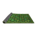 Sideview of Oriental Green Industrial Rug, urb2306grn