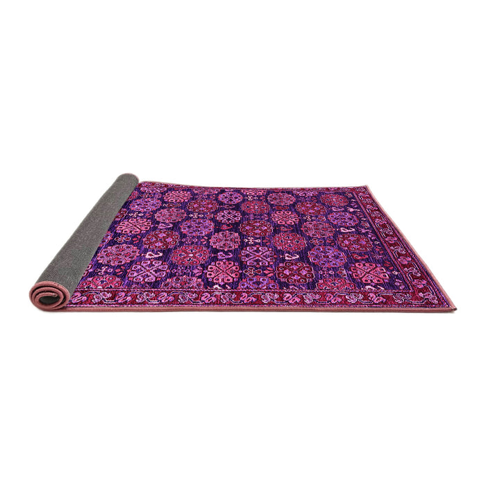 Sideview of Oriental Pink Industrial Rug, urb2306pnk