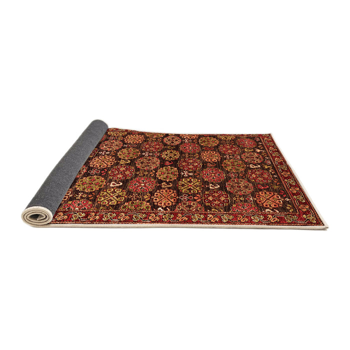 Sideview of Oriental Orange Industrial Rug, urb2306org