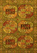 Oriental Yellow Industrial Rug, urb2307yw