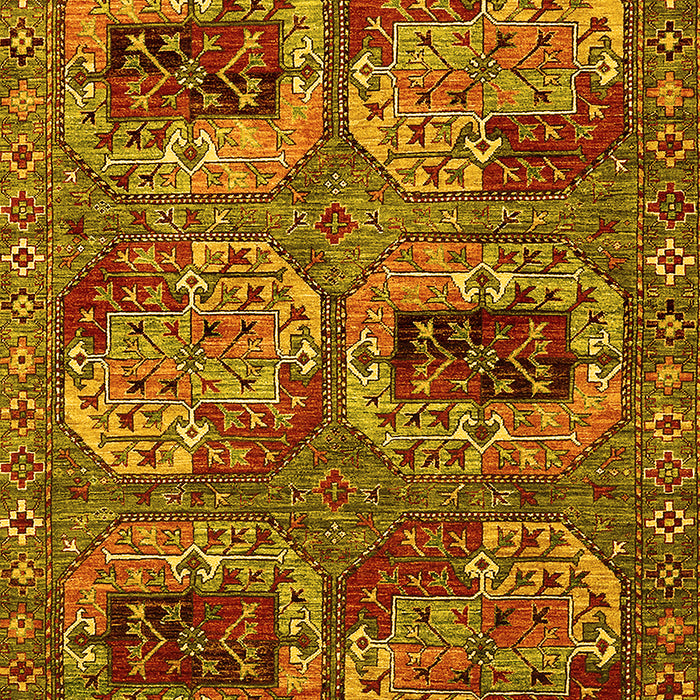 Oriental Yellow Industrial Rug, urb2307yw