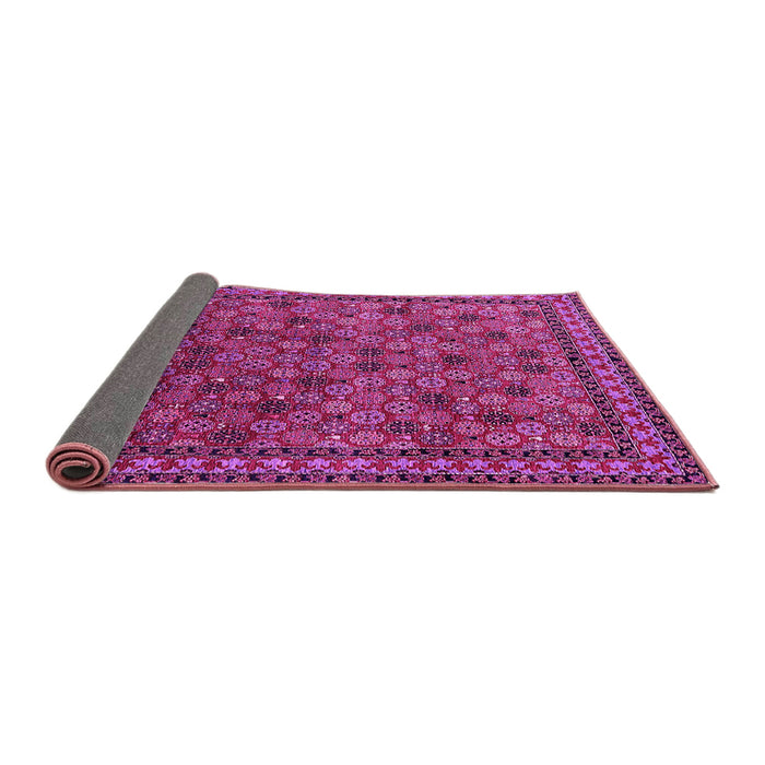 Sideview of Oriental Pink Industrial Rug, urb2308pnk