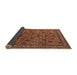 Sideview of Oriental Brown Industrial Rug, urb2308brn