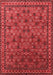 Oriental Red Industrial Area Rugs