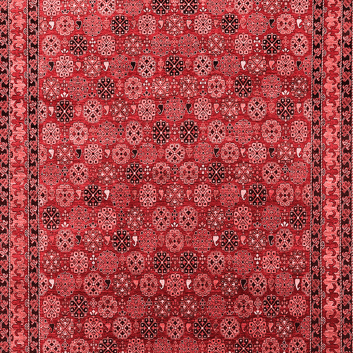 Oriental Red Industrial Area Rugs