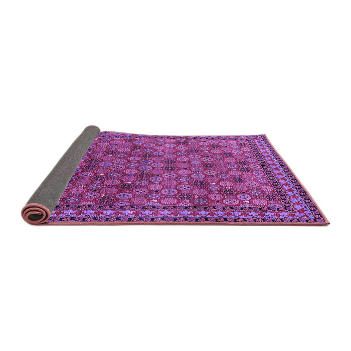 Sideview of Oriental Purple Industrial Rug, urb2308pur