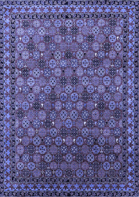 Oriental Blue Industrial Rug, urb2308blu