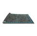 Sideview of Oriental Light Blue Industrial Rug, urb2308lblu