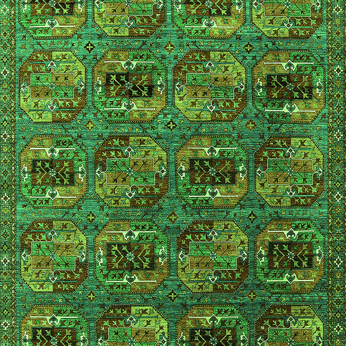 Oriental Green Industrial Rug, urb2309grn