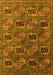 Oriental Yellow Industrial Rug, urb2309yw