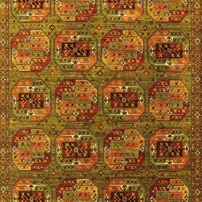 Oriental Yellow Industrial Rug, urb2309yw