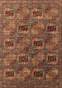 Oriental Brown Industrial Rug, urb2309brn