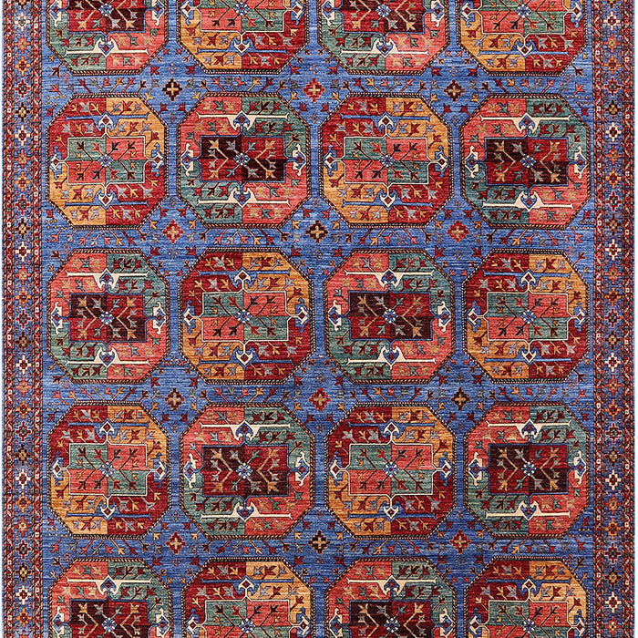 Machine Washable Industrial Modern Saffron Red Rug, wshurb2309