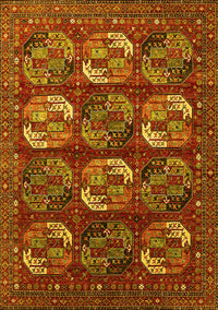 Oriental Yellow Industrial Rug, urb2310yw