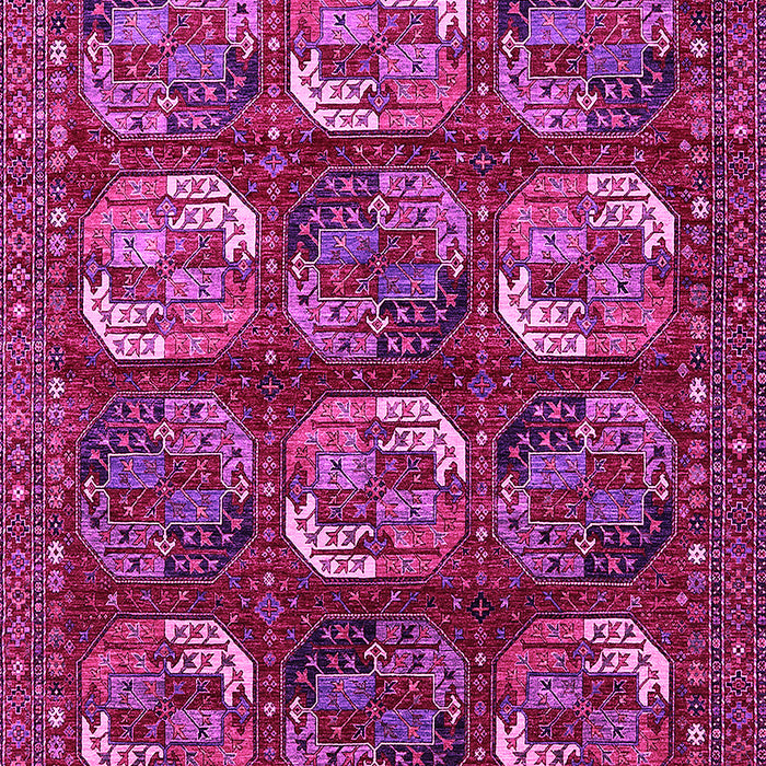 Machine Washable Oriental Pink Industrial Rug, wshurb2310pnk