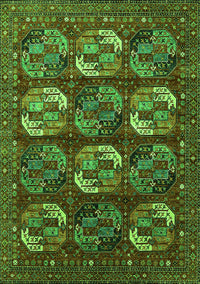 Oriental Green Industrial Rug, urb2310grn