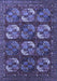 Oriental Blue Industrial Rug, urb2310blu