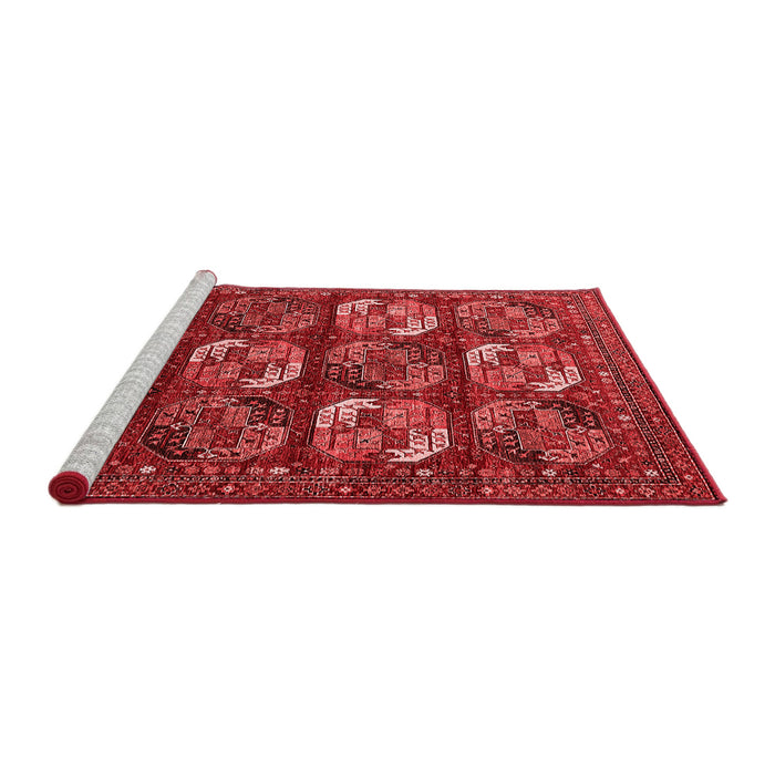 Industrial Red Washable Rugs