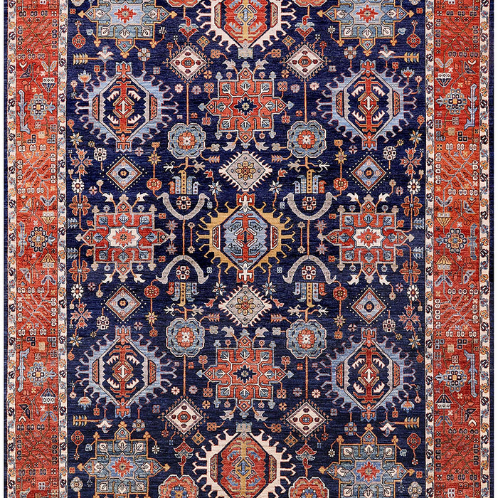 Mid-Century Modern Pink Oriental Rug, urb2311