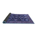 Sideview of Oriental Blue Industrial Rug, urb2311blu