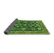 Sideview of Oriental Green Industrial Rug, urb2311grn