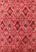 Oriental Red Industrial Area Rugs