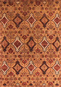 Oriental Orange Industrial Rug, urb2312org