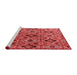 Industrial Red Washable Rugs