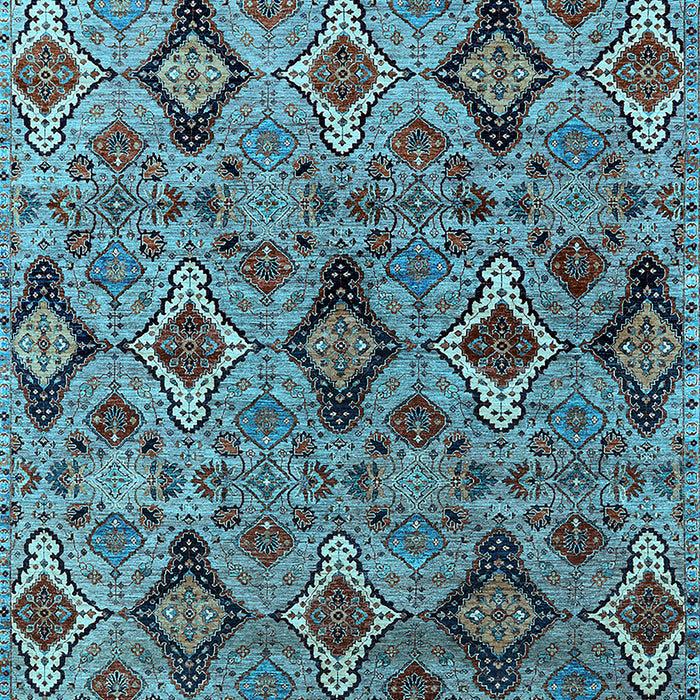 Oriental Light Blue Industrial Rug, urb2312lblu