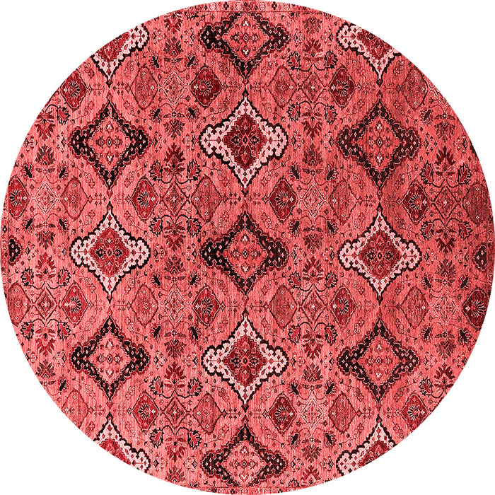 Machine Washable Oriental Red Industrial Rug, wshurb2312red