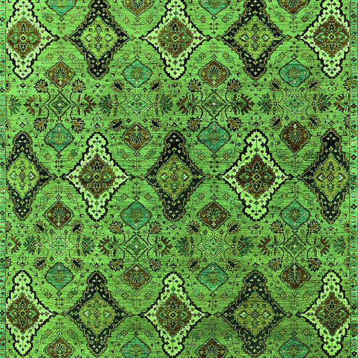 Oriental Green Industrial Rug, urb2312grn