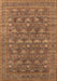 Oriental Brown Industrial Rug, urb2313brn