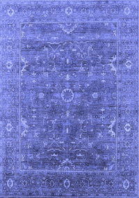 Oriental Blue Industrial Rug, urb2314blu