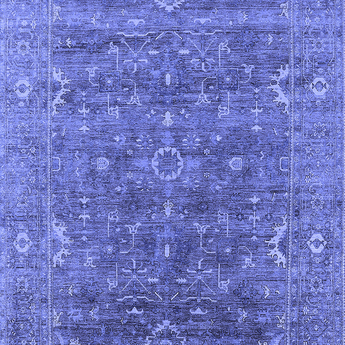 Oriental Blue Industrial Rug, urb2314blu