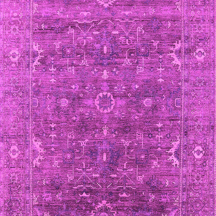 Machine Washable Oriental Pink Industrial Rug, wshurb2314pnk