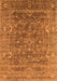 Oriental Orange Industrial Rug, urb2314org