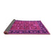 Sideview of Oriental Pink Industrial Rug, urb2315pnk