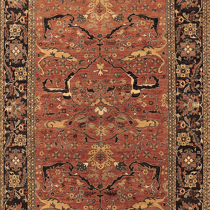 Oriental Brown Industrial Rug, urb2315brn