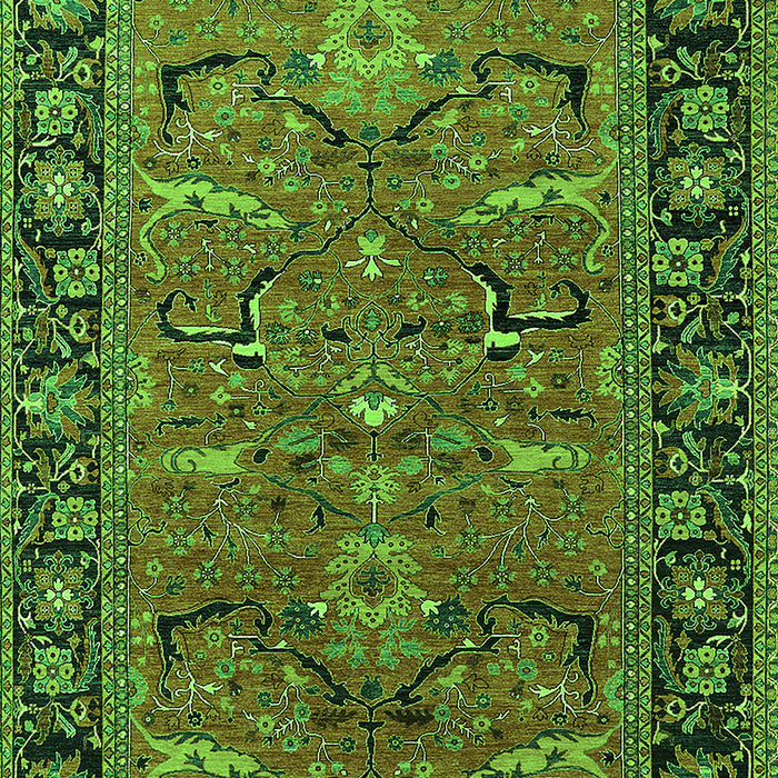 Oriental Green Industrial Rug, urb2315grn